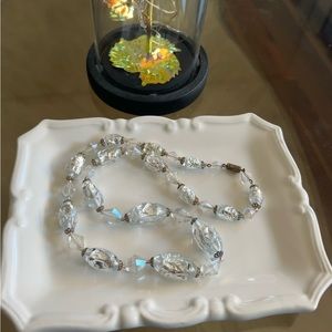 French vintage Murano bead necklace